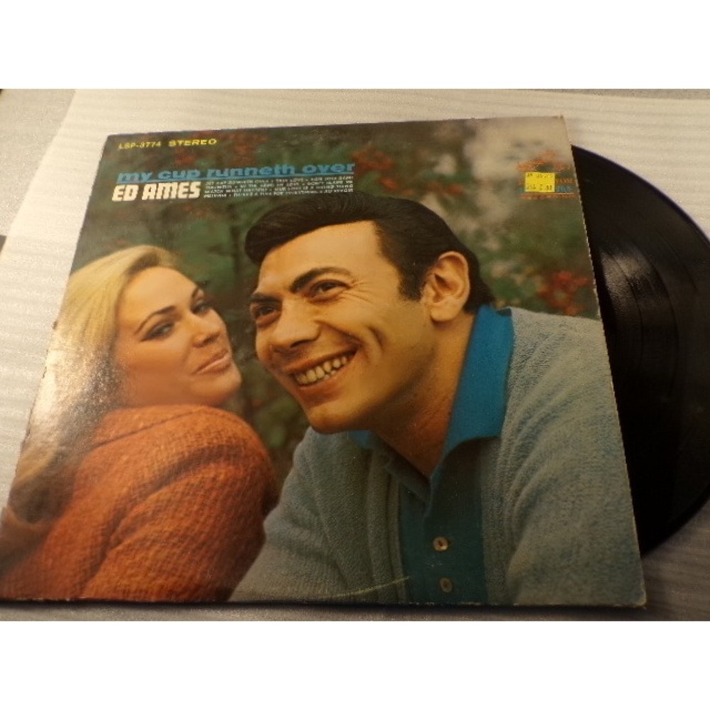 Ed Ames My Cup Runneth Over Vinyl LP RCA Victor LSP-3774 Stereo 1967 Pop Vocal